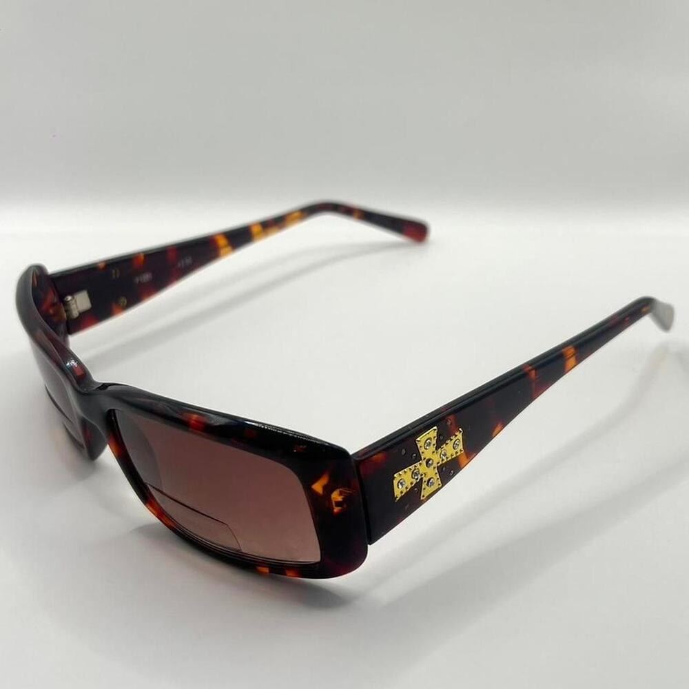 Y2k vintage tortoise rectangle sunglasses